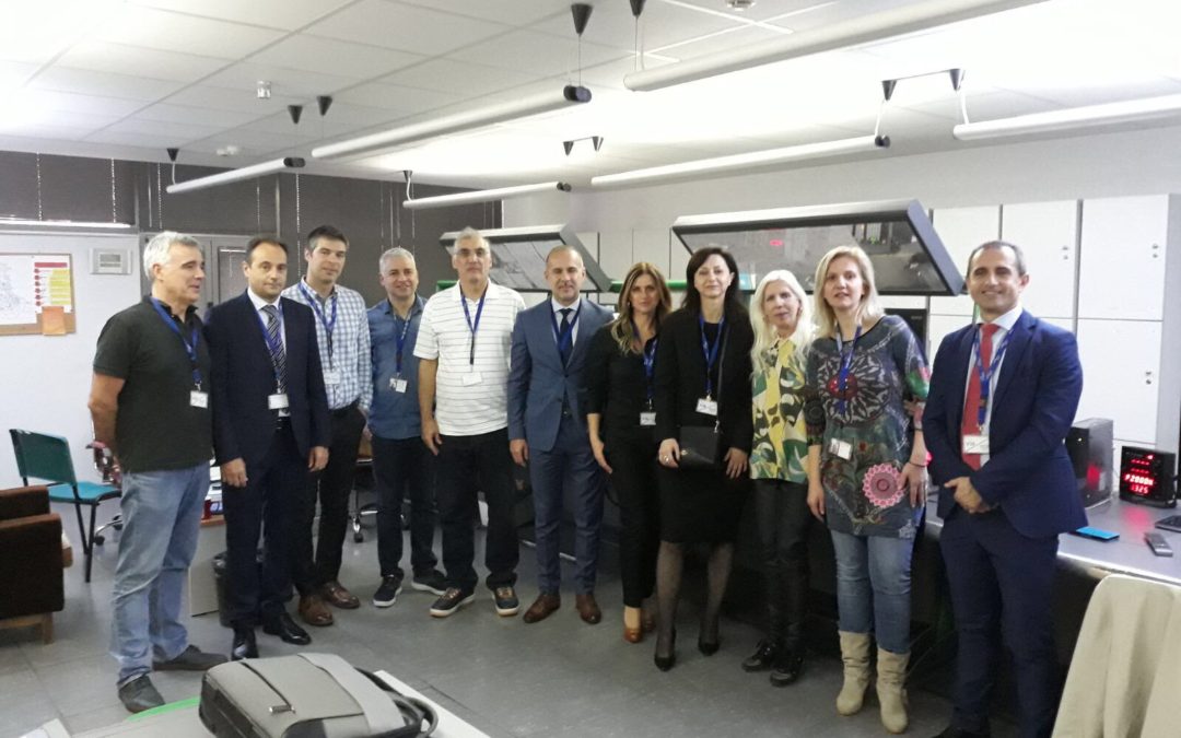 For the First Time, M-NAV`s Representatives to a Working Visit to HCAA – Thessaloniki (Hellenic Civil Aviation Authority) in Neighbouring Hellenic Republic