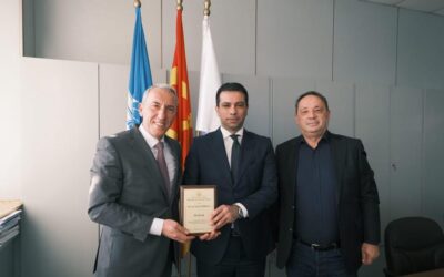 SH.A ‘’M-NAV’’ Shkup, me letër falënderimi për rezultatet e suksesshme në komunikacionin ajror në këtë vit 2023