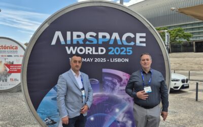 Members of  M-NAV Management Board attending the Airspace World  2025 , Lisbon